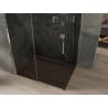 Mexen Omega stumdoma dušo kabina 130 x 90 cm, Grafito, Chromo - 825-130-090-01-40