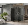 Mexen Omega stumdoma dušo kabina 130 x 90 cm, Grafito, Chromo - 825-130-090-01-40