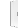 Mexen Velar vonios ekranas, 2 dalių, stumdomas 70 x 150 cm, matinė danga, chromas - 896-070-000-31-01