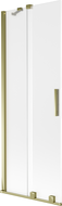 Mexen Velar vonios pertvara 2 dalių, stumiama 70 x 150 cm, šerkšnas, auksinė - 896-070-000-31-50