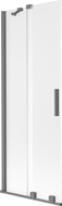 Mexen Velar dušo pertvaras dvigubai stumdomas 75 x 150 cm, šerkšnas, ginklų metalas - 896-075-000-31-95