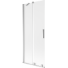 Mexen Velar vonios pertvara 2 durų stumdomos 80 x 150 cm, matinė, chromas - 896-080-000-31-01