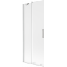 Mexen Velar vonios pertvara 2-jų durų stumdomas 85 x 150 cm, matinė, balta - 896-085-000-31-20