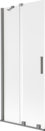 Mexen Velar dušo vonios sienelė, dviejų durų, stumdomas, 85 x 150 cm, matinė, gunmetal - 896-085-000-31-95