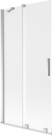 Mexen Velar vonios pertvara 2-durų stumdoma 90 x 150 cm, matinė, chromuota - 896-090-000-31-01