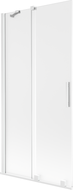 Mexen Velar stumdomas 2-duris vonios pertvaras 90 x 150 cm, matinė, balta - 896-090-000-31-20