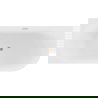 Mexen Gia laisvai pastatoma kampinė vonia su grioveliais, dešinė 170 x 80 cm, balta blizgi, varinis šlifuotas perpylimas