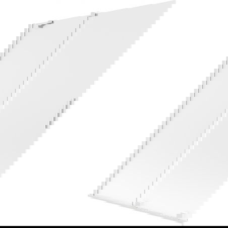 Mexen Velar vonios ekranas 2 sparnų stumdomas 130 x 150 cm, matinė danga, baltas - 896-130-000-31-20
