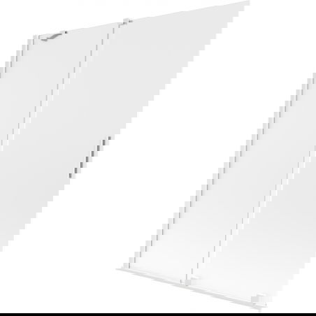 Mexen Velar vonios sienelė, 2-dalių stumdomos durys, 140 x 150 cm, matinė, balta - 896-140-000-31-20