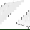 Mexen Velar vonios slankiojama pertvara, 2 sparnų, 140 x 150 cm, matinis, gun metal - 896-140-000-31-95