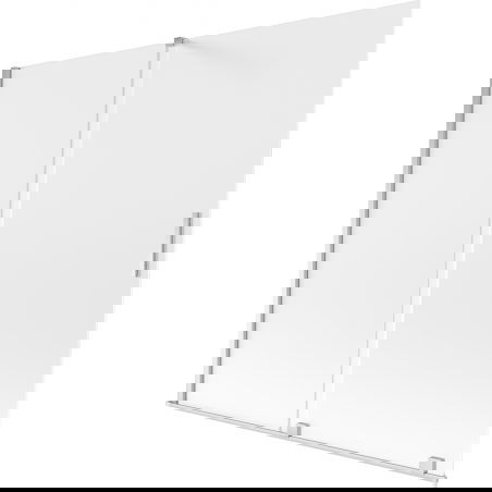 Mexen Velar vonios ekrano dvejų durų 170 x 150 cm, matinė, chromas - 896-170-000-31-01