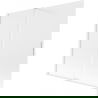 Mexen Velar vonios sienelė 2-durų slankiojanti 170 x 150 cm, matinis, baltas - 896-170-000-31-20