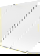 Mexen Velar dviejų dalių nuleistas dušo sienelė 170 x 150 cm, matinė, auksinė - 896-170-000-31-50