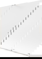 Mexen Velar vonios kambario 2 durų slankiojamos pertvaros 170 x 150 cm, matinės, šepetėtas nikelis - 896-170-000-31-97