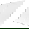 Mexen Velar dviejų durų stumdomas vonios ekranas 180 x 150 cm, matinis, chromas - 896-180-000-31-01