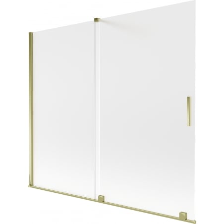 Mexen Velar dvigubas dušo ekrano durų 180 x 150 cm, matinės, auksinės - 896-180-000-31-50
