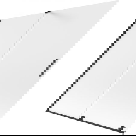Mexen Velar vonios ekranas 2 dalių stumdomas 180 x 150 cm, matinė juoda - 896-180-000-31-70