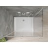 Mexen Omega stumdoma dušo kabina 110 x 70 cm, Skaidrus, Chromo + dušo padėklas Flat - 825-110-070-01-00-4010