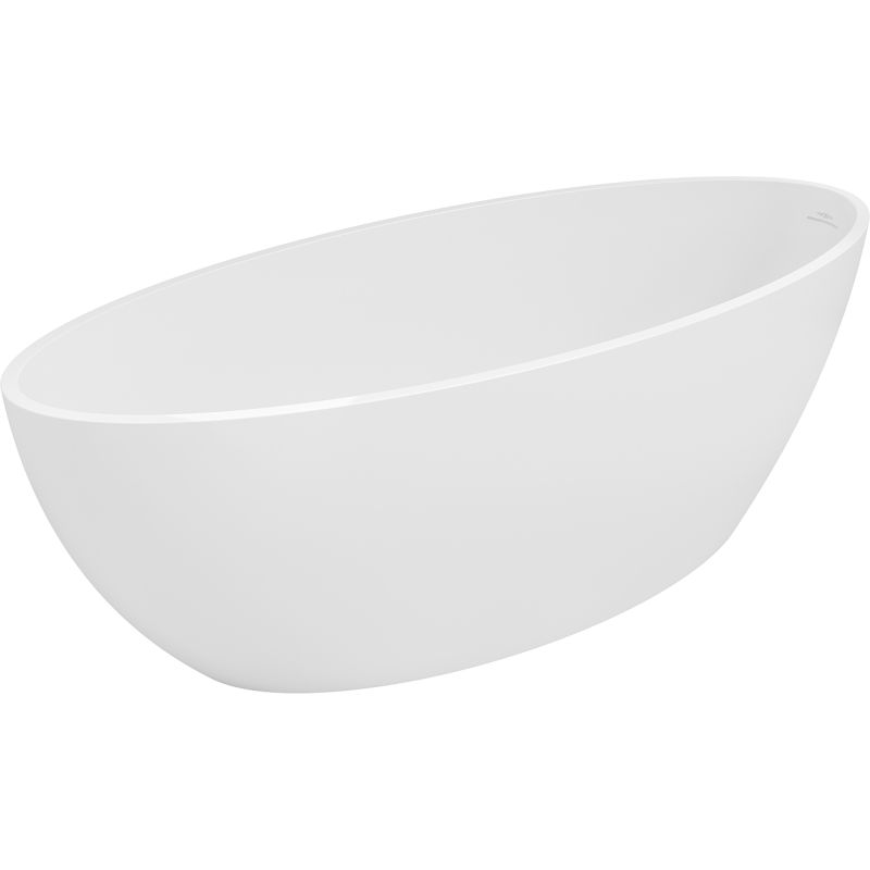 Mexen Prato laisvai stovinti vonia iš konglomerato 170 x 70 cm, balta matinė - 57251707000