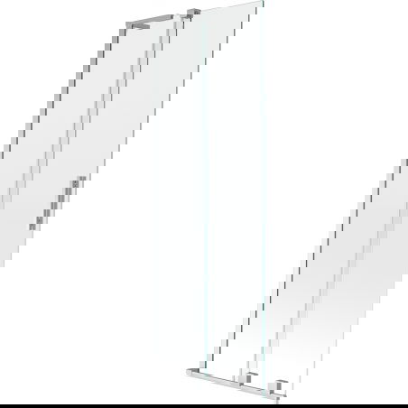 Mexen Velar L vonios pertvara 2-dalių stumdoma 70 x 150 cm, skaidri, chromuota - 896-070-003-01-01