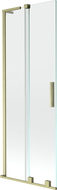 Mexen Velar L vonios ekrano 2-durų stumdomas 75 x 150 cm, skaidrus, auksinis šlifuotas - 896-075-003-01-55