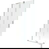 Mexen Velar L vonios pertvara 2-jų durų 95 x 150 cm, permatoma, šlifuotas nikelis - 896-095-003-01-97