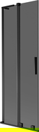 Mexen Velar L vonios pertvara su 2 slankiojančiais sparnais 70 x 150 cm, grafitas, juoda - 896-070-003-41-70