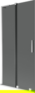 Mexen Velar L vonios kambario sienelė, dviejų dalių stumdomas 95 x 150 cm, grafitas, chromas - 896-095-003-41-01