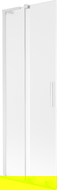 Mexen Velar L vonios pertvara, 2 sparnų stumdomas, 70 x 150 cm, šalna, balta - 896-070-003-31-20