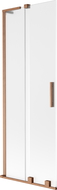 Mexen Velar L vonios ekranas, 2 varstomų durų, stumdomas, 70 x 150 cm, matinės, šlifuota varis - 896-070-003-31-65