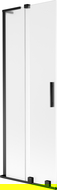 Mexen Velar L vonios ekrano 2-jų durų stumdomos 70 x 150 cm, matinė, juoda - 896-070-003-31-70