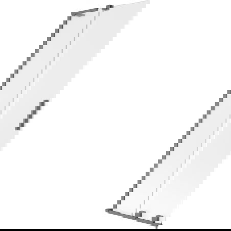 Mexen Velar L vonios ekrano 2 dalių stumdomas 75 x 150 cm, matinė, ginkluotas metalas - 896-075-003-31-95