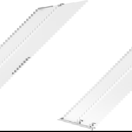 Mexen Velar L vonios pertvara 2-sparnų stumdoma 80 x 150 cm, matinė, chromas - 896-080-003-31-01