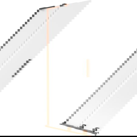 Mexen Velar L voniaus durys 2-ųjų slankiojančių 80 x 150 cm, matinės, rožinis auksas - 896-080-003-31-60