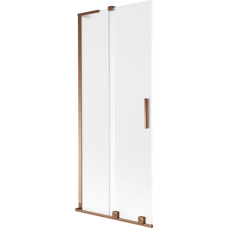 Mexen Velar L vonios pertvara, 2-ių dalių 85 x 150 cm, matinė, rožinis auksas - 896-085-003-31-60