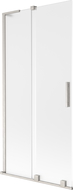 Mexen Velar L vonios ekrano 2-durų slankiojama 90 x 150 cm, matinė, šlifuotas nikelis - 896-090-003-31-97