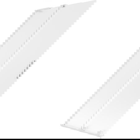 Mexen Velar L vonios pertvaras su 2 stumdomais sparnais 95 x 150 cm, matinė, balta - 896-095-003-31-20