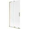 Mexen Velar L vonios ekrano 2 dalių slankusis 95 x 150 cm, matinė, auksinis šlifuotas - 896-095-003-31-55