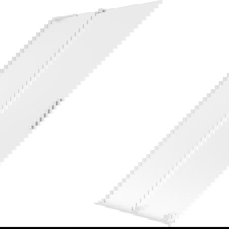 Mexen Velar L vonios sienelė, dviejų dalių, stumdoma 100 x 150 cm, matinė, balta - 896-100-003-31-20