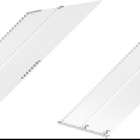 Mexen Velar L vonios sienelė, dviejų dalių stumdomas 110 x 150 cm, matinis, chromas - 896-110-003-31-01