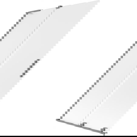 Mexen Velar L vonios ekranas, 2 dalių, stumdomas, 110 x 150 cm, matinė, tamsus metalas - 896-110-003-31-95