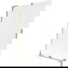 Mexen Velar L varstomas vonios pertvaras 2-stumdomas 120 x 150 cm, matinis, auksinė - 896-120-003-31-50