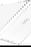 Mexen Velar L Duo vonios sienelė, dviejų dalių stumdomas 150 x 150 cm, matinė, chromas - 896-150-003-32-01