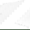 Mexen Velar L Duo vonios ekrano dviguba stumdomoji 150 x 150 cm, matinis, baltas - 896-150-003-32-20