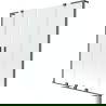 Mexen Velar L Duo vonios ekrano dviejų durų stumdomas 150 x 150 cm, skaidrus, ginkluotas metalas - 896-150-003-02-95