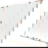 Mexen Velar L Duo vonios sienelė 2-jų dalių stumdomoji 180 x 150 cm, skaidri, šlifuota varinė - 896-180-003-02-65