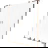 Mexen Velar L Duo vonios sienelė 2-dalių stumdomas 140 x 150 cm, matinė, rožinis auksas - 896-140-003-32-60