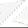 Mexen Velar L Duo vonios užuolaidos 2-jų varstomų 170 x 150 cm, matinės, šepečiu nikelis - 896-170-003-32-97