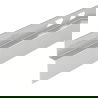 Mexen Line-B dušo juosta 130 cm, inox - 181003130U