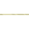 Mexen Line-B priekinė dušo lovelio juostelė 130 cm, auksinė - 185003130U